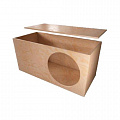 Короб 1х15" (закрытый ящик, Фанера) конструктор (саморезы и клей в комплекте)