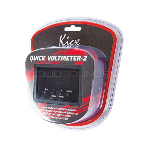 Kicx Quick Voltmeter-2 Красный цвет подсветки