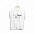 LOUD SOUND "Live Loud" белая XL