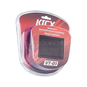 Kicx VT01 voltmeter Синий цвет подсветки
